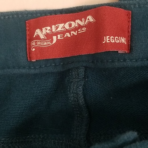 Arizona Jeans Teal Jeggings - Picture 4 of 7